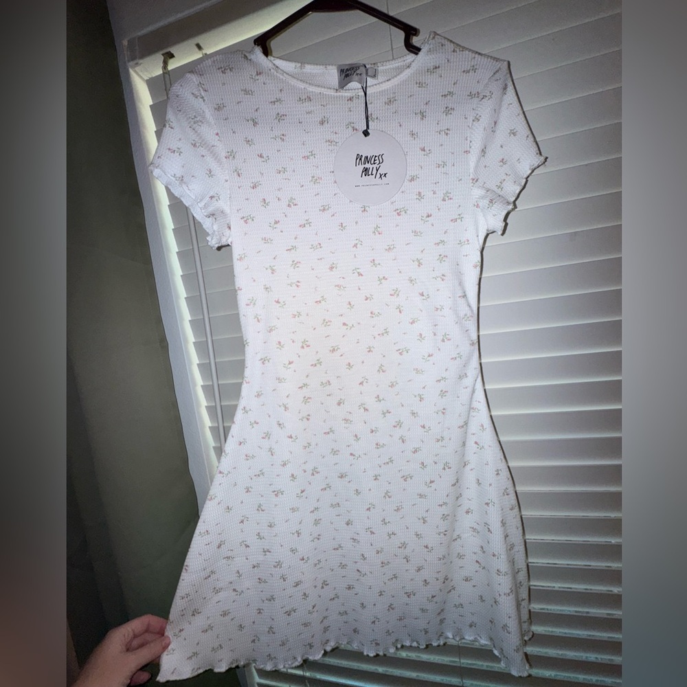Princess Polly white mini dress